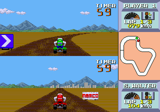 Скриншот игры Quad Challenge